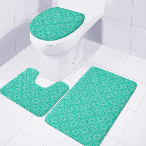 Image of Mint Leaf #1 Toilet Three Pieces Set