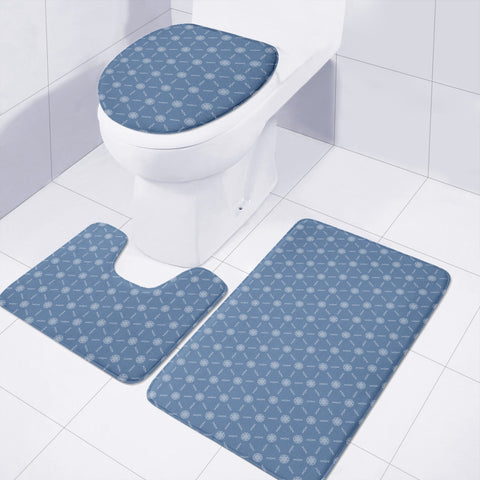 Image of Delft #1 Toilet Three Pieces Set
