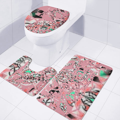 Image of Less Talk Toilet Three Pieces Set