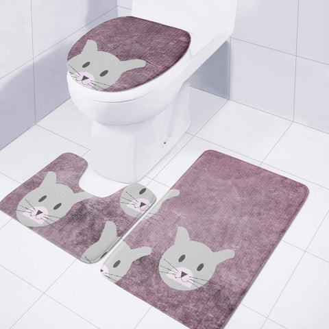 Image of Wild Steer Toilet Three Pieces Set