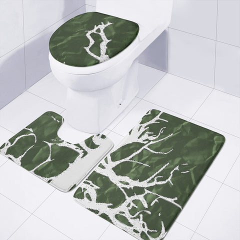 Image of Branches Toilet Three Pieces Set