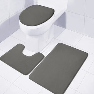 Beluga Grey Toilet Three Pieces Set