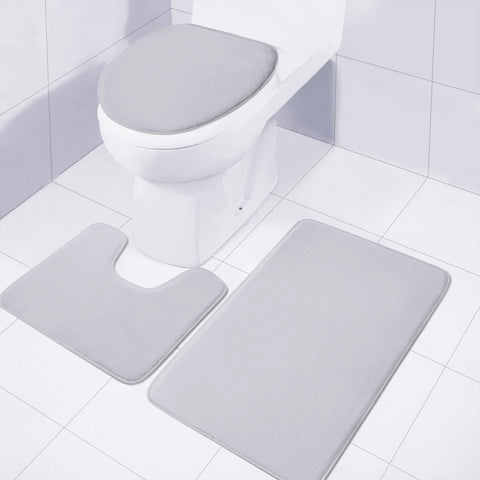 Image of Cloudy Grey Toilet Three Pieces Set