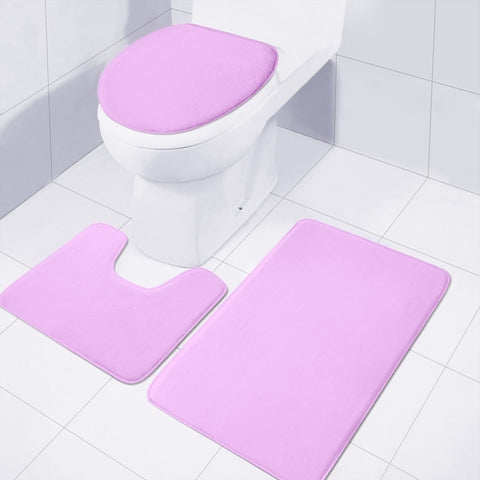 Image of Blossom Pink Toilet Three Pieces Set