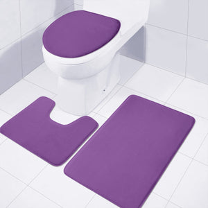 Eminence Purple Toilet Three Pieces Set