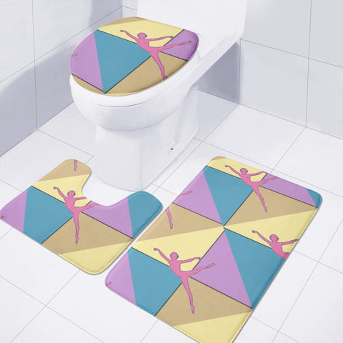 Image of Dancer Toilet Three Pieces Set