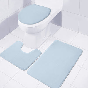 Beau Blue Toilet Three Pieces Set