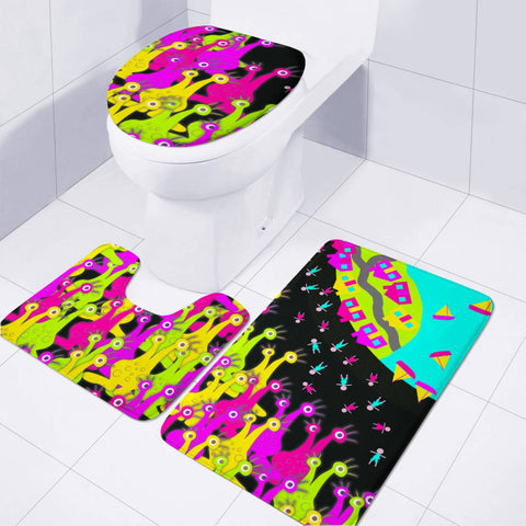 Image of Earthling Toilet Three Pieces Set