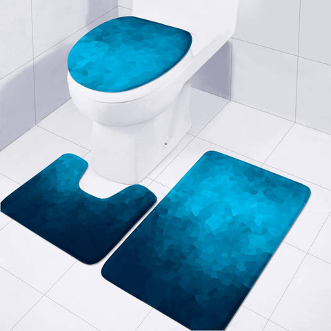 Image of Deep Ocean Toilet Three Pieces Set