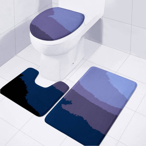 Image of Nature Night Toilet Three Pieces Set