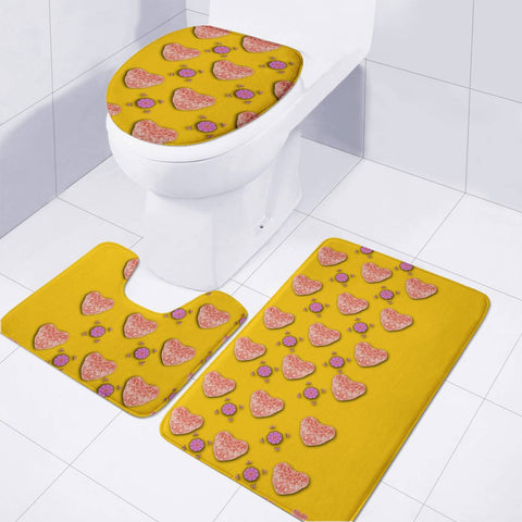 Image of Candy Love Toilet Three Pieces Set