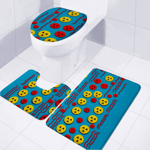 Image of Fauna Lians And Emotions Toilet Three Pieces Set