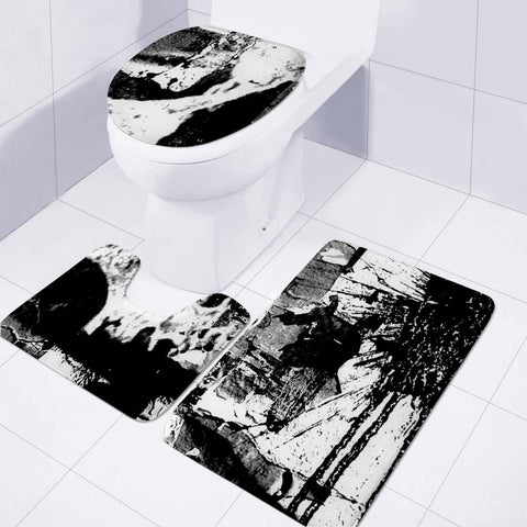 Image of Grunge Skull Toilet Three Pieces Set