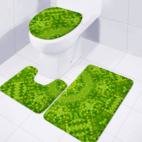 Image of Spring Flower Joy Toilet Three Pieces Set