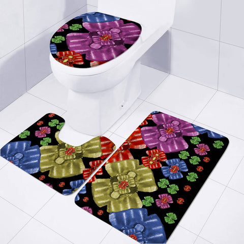 Image of Candy To Sweetest Festive Love Toilet Three Pieces Set