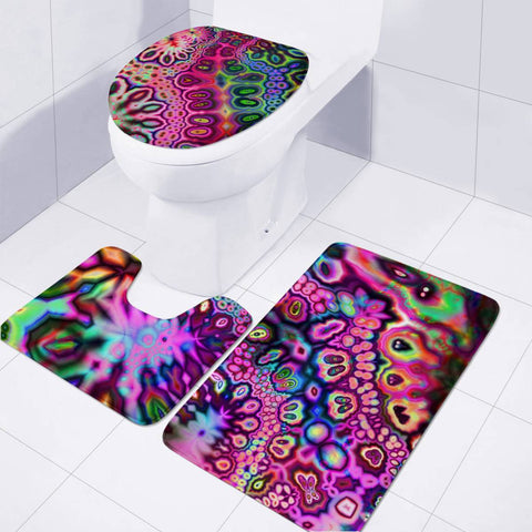 Image of Wild Colour Joy Ride Toilet Three Pieces Set