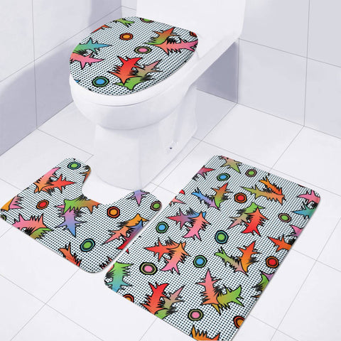 Image of Organic Funk Toilet Three Pieces Set