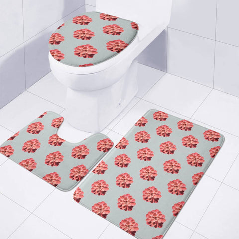 Image of Succulents Pattern Toilet Three Pieces Set