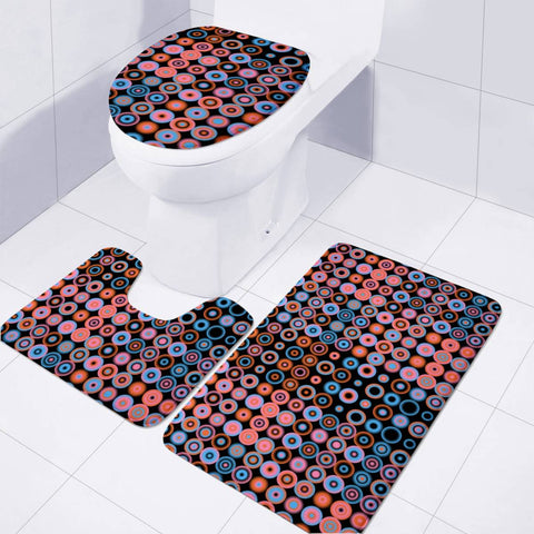 Image of Flashing Lights Toilet Three Pieces Set