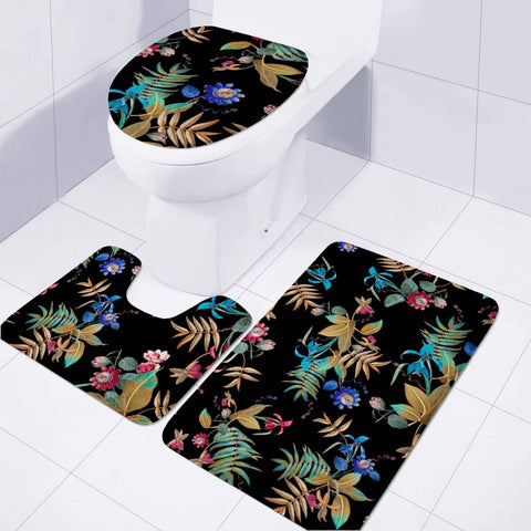 Image of Tropical Paradise Toilet Three Pieces Set