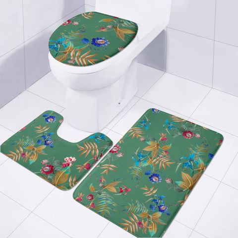 Image of Tropical Paradise Toilet Three Pieces Set