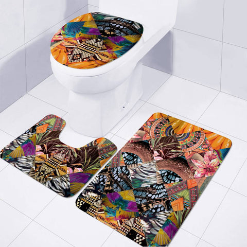 Image of Tropical Paradise Toilet Three Pieces Set