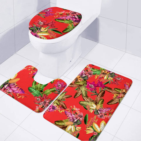 Image of Tropical Paradise Toilet Three Pieces Set