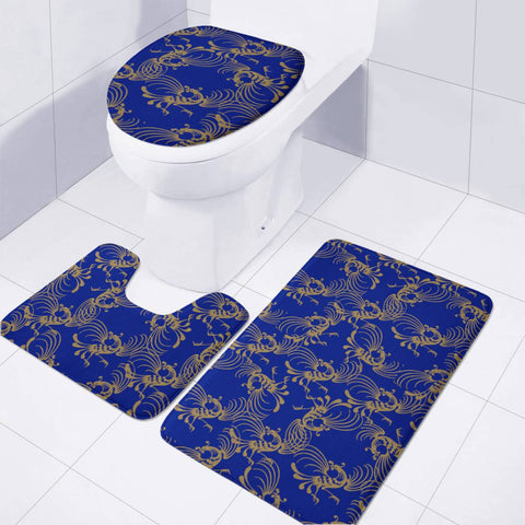 Image of Chinese Phoenix Toilet Three Pieces Set