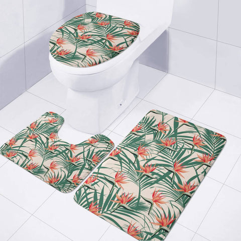 Image of Strelitzia Toilet Three Pieces Set