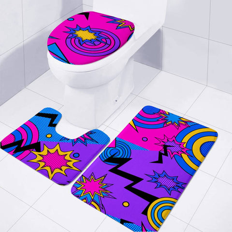 Image of The Nineties Toilet Three Pieces Set