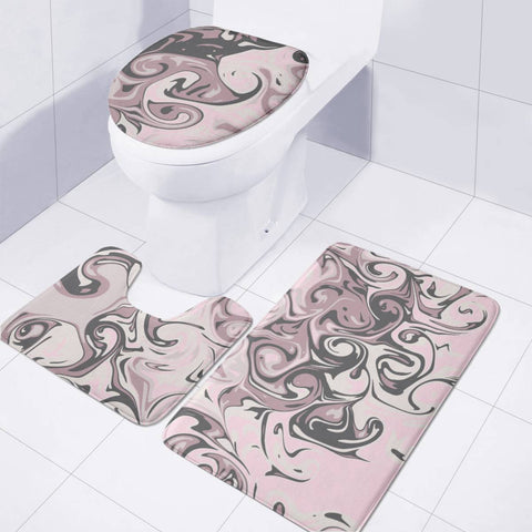 Image of Crazy Swirls Toilet Three Pieces Set