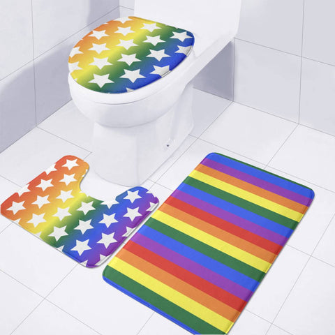 Image of American Pride Toilet Three Pieces Set