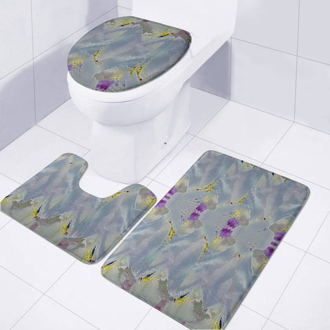 Image of We Are Flower People In Bloom Toilet Three Pieces Set