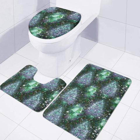 Image of Christmas Night Toilet Three Pieces Set