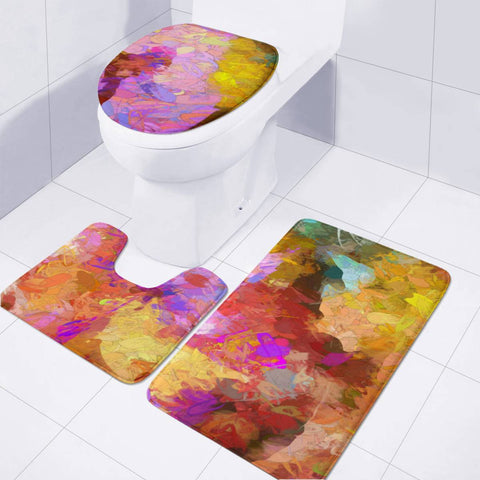 Image of Autumn Dance Toilet Three Pieces Set