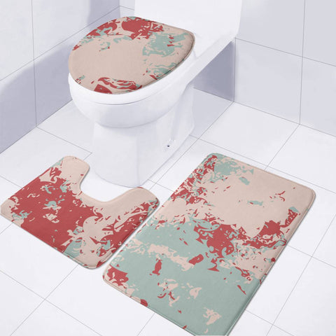 Image of Soft Romance Toilet Three Pieces Set