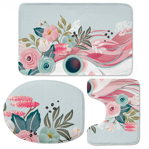 Image of Primavera Toilet Three Pieces Set