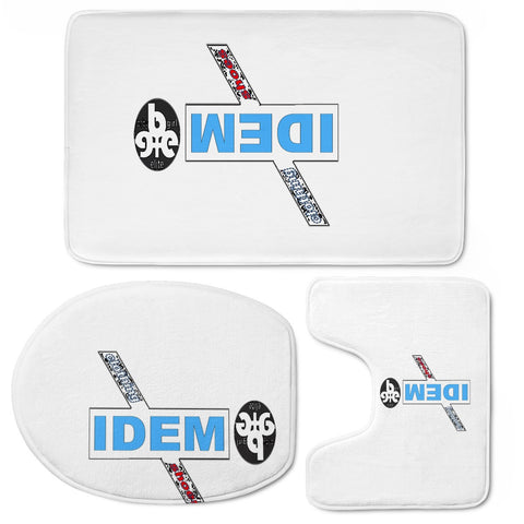 Image of Idem Shoes And Apparel Toilet Three Pieces Set