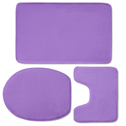 Image of Amethyst Purple Toilet Three Pieces Set