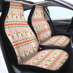 Cactus Llama SWQT0511 Car Seat Covers