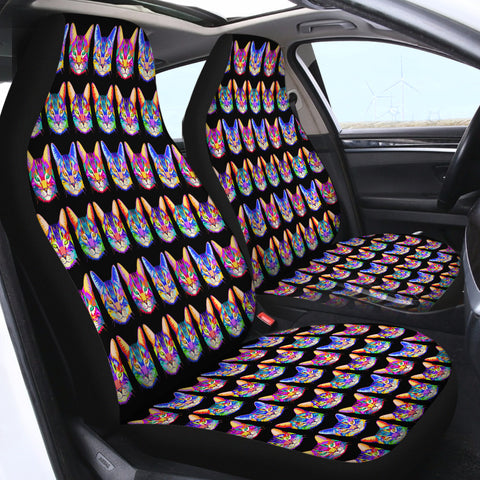 Image of Cat Face SWQT2230 Car Seat Covers