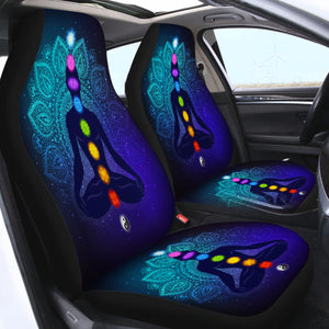 Chakra Mandala SWQT1841 Car Seat Covers