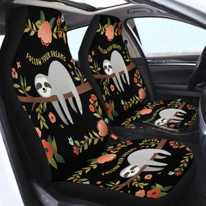 Sloth SWQT0656 Car Seat Covers