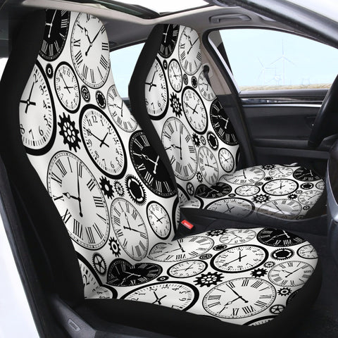 Image of Clock SWQT1376 Car Seat Covers