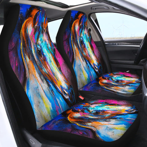 Image of Colorful Horse SWQT0670 Car Seat Covers