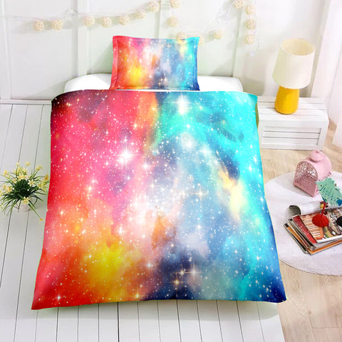 Colorful Universe Bedding Set - Beddingify