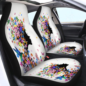 Colorful Butterflies Women SWQT2338 Car Seat Covers