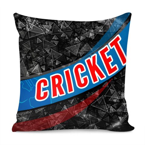 Image of Creative Cricket Design Pillow Cover