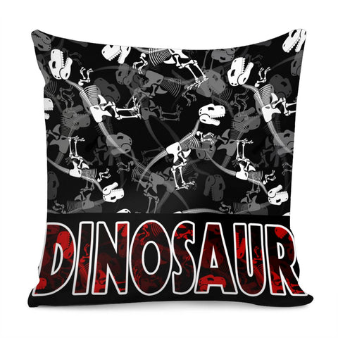 Image of Tyrannosaurus Skeletons Pillow Cover