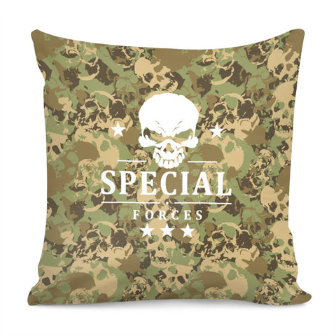 Image of Skeleton Army Pillow Cover